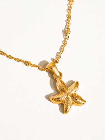 Golden Star Necklace