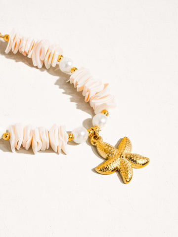 Star of the Sea Puka Necklace
