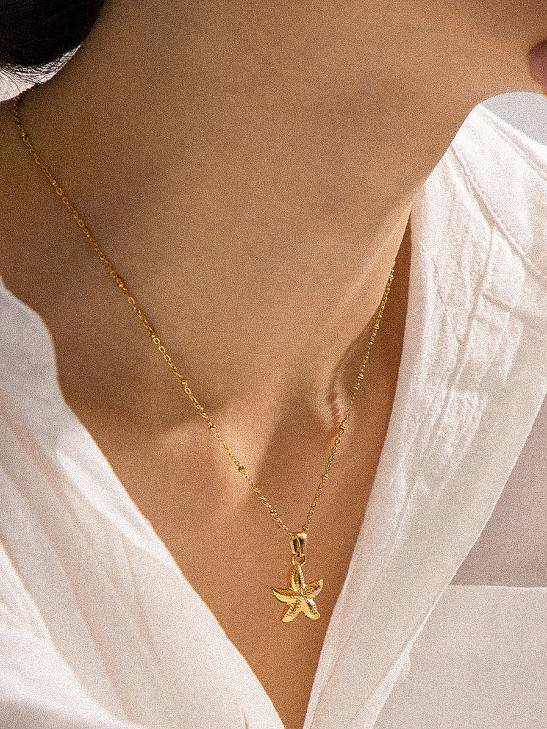 Golden Star Necklace