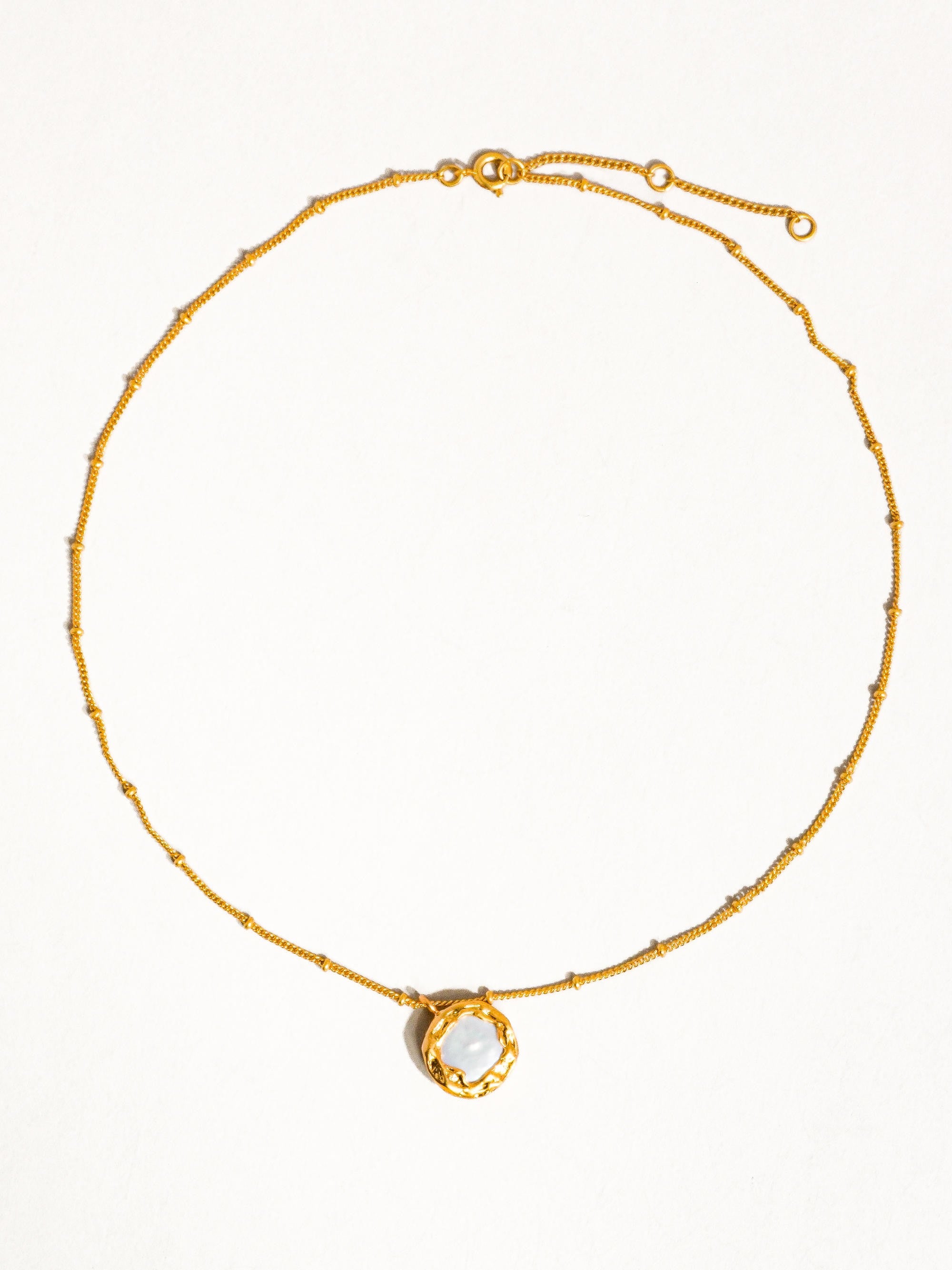 Vintage Round Pearl Necklace