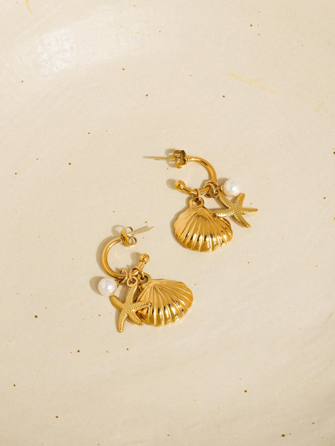 Star & Pearl Studs